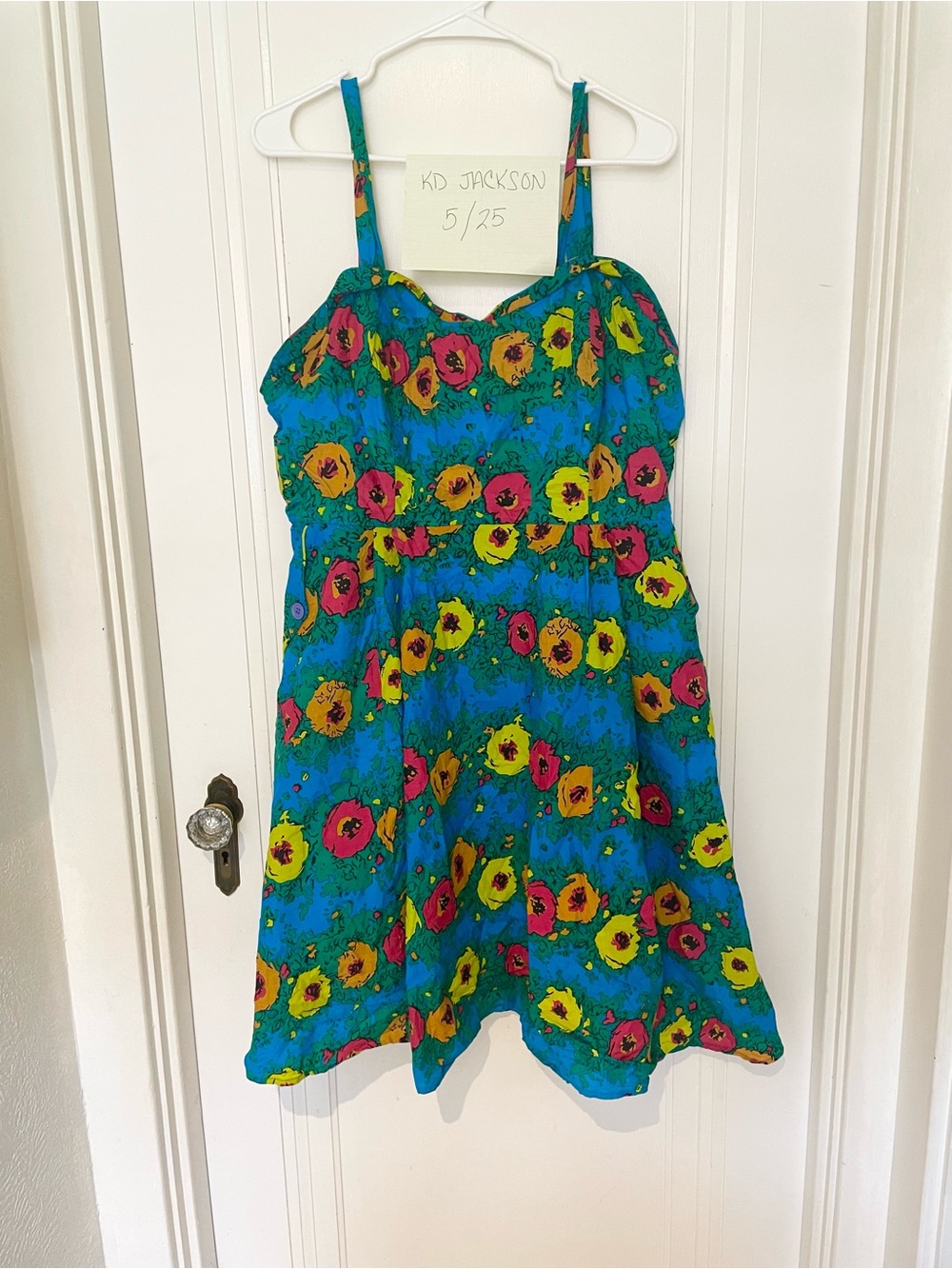 Vibrant Floral dress